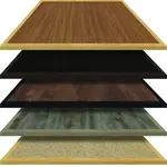 Oak Street , INLY30x30-T2, Table Top, Laminate