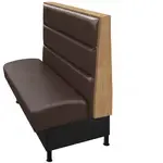 Oak Street , KGY-4842-SGL-ESP, Seating, Booth, Single, 48" L