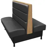 Oak Street , KGY-9642-DBL-BLK, Seating, Booth, Double, 96" L