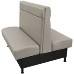 Oak Street , LAK-8442-DBL-GRAY, Seating, Booth, Double, 84" L