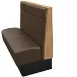 Oak Street , LDN-4442-SGL-SB, Seating, Booth, Single, 44" L