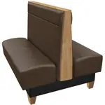 Oak Street , LKRG-3042-DBL-SB, Seating, Booth, Double, 30" L
