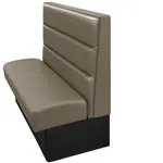 Oak Street , LU-4442-SGL-GM, Seating, Booth, Single, 44" L