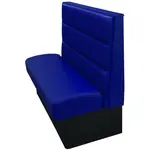 Oak Street , LU-7242-SGL-NAVY, Booth, 72" L