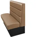 Oak Street , LU-9642-SGL-TPE, Seating, Booth, Single, 96" L