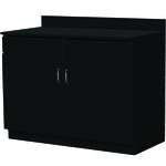 Oak Street , M8220-BLK-ASSEMBLED, Wait Station Cabinet