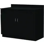 Oak Street M8220-BLK-UNASSEMBLED, Wait Station Cabinet