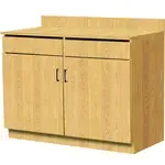 Oak Street M8220-OAK-UNASSEMBLED, Wait Station Cabinet