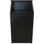 Oak Street M8510-BLK, Casework, Waste/Recycling Receptacle