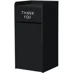 Oak Street M8520-BLK, Casework, Waste/Recycling Receptacle