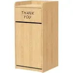 Oak Street M8520-OAK, Casework, Waste/Recycling Receptacle