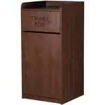 Oak Street M8520-WAL, Casework, Waste/Recycling Receptacle