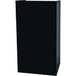 Oak Street , M8810-BLK-ASSEMBLED, Hostess Maitre D Stand
