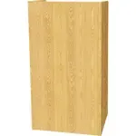 Oak Street M8810-OAK-UNASSEMBLED, Hostess Maitre D Stand