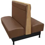Oak Street , MAS-7242-DBL-CST, Seating, Booth, Double, 72" L