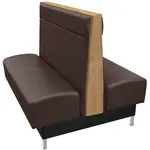 Oak Street , MING-4442-DBL-ESP, Seating, Booth, Double, 44" L