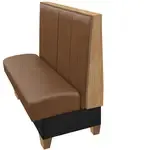 Oak Street , NEW-2442-SGL-OB, Seating, Booth, Single, 24" L