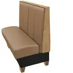 Oak Street , NEW-2442-SGL-TPE, Seating, Booth, Single, 24" L