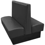 Oak Street , OTT-9642-DBL-BLK, Seating, Booth, Double, 96" L