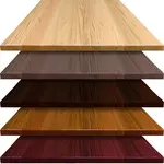 Oak Street , PEM2424, Table Top, Wood, Square