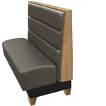 Oak Street , RST-6042-SGL-CC, Seating, Booth, Single, 60" L