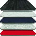Oak Street , RT3636-T3, Table Top, Laminate, Silver