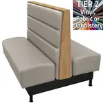 Oak Street , RTN-3042-DBL-T2, Seating, Booth, Double, 30" L