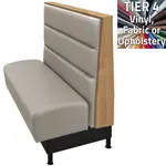 Oak Street , RTN-8442-SGL-T4, Seating, Booth, Single, 84" L