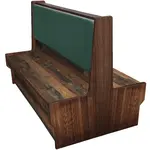 Oak Street , RW-9642-DBL-LSUB-HG, Seating, Booth, Double, 96" L