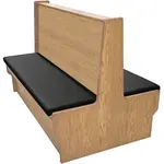 Oak Street , SHEP-3042-DBL-VSWB-EB, Seating, Booth, Double, 30" L