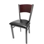 Oak Street , SL2150CCS-P-MH-BLK, Seating, Chair