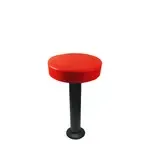 Oak Street , SL5129XL-RED, Seating, Bar Stool, Pedestal