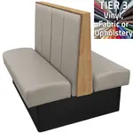 Oak Street , TIP-7242-DBL-T3, Seating, Booth, Double, 72" L