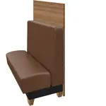 Oak Street , URB-8442-SGL-CST-T1, Seating, Booth, Single, 84" L