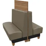 Oak Street , URB-9642-DBL-GM-T1, Seating, Booth, Double, 96" L