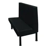 Oak Street US-3042-SGL-BLK, Booth, 30" L
