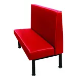 Oak Street , US-9642-SGL-RED, Booth, 96" L