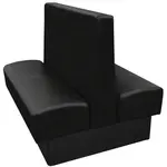 Oak Street , WART-9642-DBL-EB, Seating, Booth, Double, 96" L
