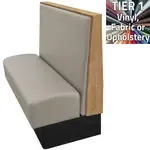 Oak Street , WKE-3042-SGL-T1, Seating, Booth, Single, 30" L