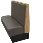 Oak Street , WKE-4842-SGL-CC, Seating, Booth, Single, 48" L