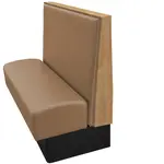 Oak Street , WKE-6042-SGL-TPE, Seating, Booth, Single, 60" L