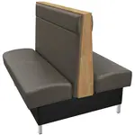 Oak Street , YALE-9642-DBL-CC, Seating, Booth, Double, 96" L