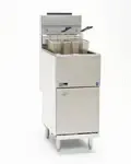 Pitco Frialator , 45C+S, Fryer, Gas, Floor Model, Full Pot, Made In USA, 42-50 Lb. Oil Capacity