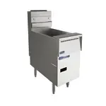 Pitco Frialator SSH55S-SSTC-1FD, Fryer, Gas, Floor Model, Full Pot