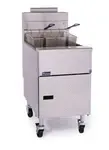 Pitco Frialator VF35, Fryer, Gas, Floor Model, Full Pot