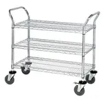 Quantum Foodservice WRC-1842-3, Cart, Bussing Utility Transport