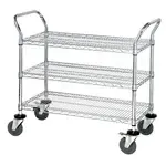 Quantum Foodservice WRC-1848-3, Cart, Bussing Utility Transport