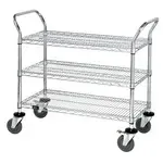 Quantum Foodservice WRC-2442-3, Cart, Bussing Utility Transport