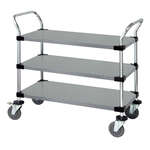 Quantum Foodservice , WRSC-2436-3SS, Cart, Bussing Utility Transport