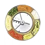 Robot Coupe 27047, Food Processor, Disc Plate, Slicing